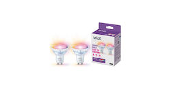 WiZ Умна LED GU10 RGB 2 Бройки WiZ Умна LED GU10 RGB 2 Бройки