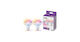 WiZ Smart Bulbs LED for GU10 Socket and PAR16 Shape RGB Dimmable 2 Pieces