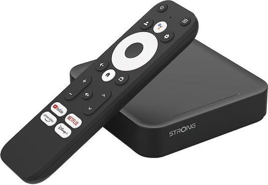 Strong TV Box LEAP-S3 Ultimate 4K UHD with WiFi 2GB RAM and 16GB Storage Space with Operating System Android 11.0 and Google Assistant