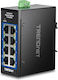 Trendnet TI-GLC80 Unmanaged L2 Switch με 8 Θύρες Gigabit (1Gbps) Ethernet