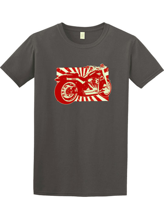 Gildan T-shirt Gray Holzkohle