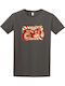 Gildan T-shirt Gray Holzkohle