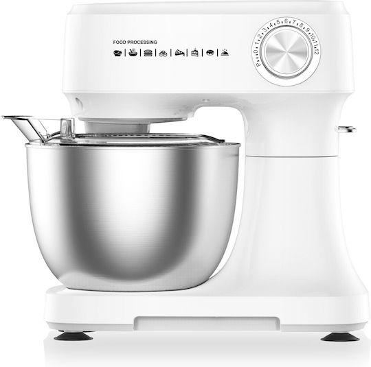 Voltz OV51115I Stand Mixer 800W with Stainless Mixing Bowl 3.5lt