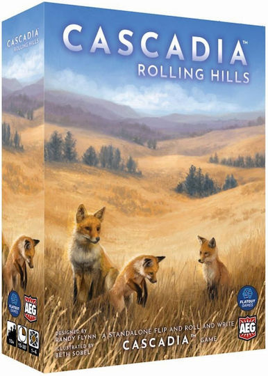 Επιτραπέζιο Παιχνίδι Cascadia Rolling Hills για 1-4 Παίκτες 10+ Ετών (EN) Alderac