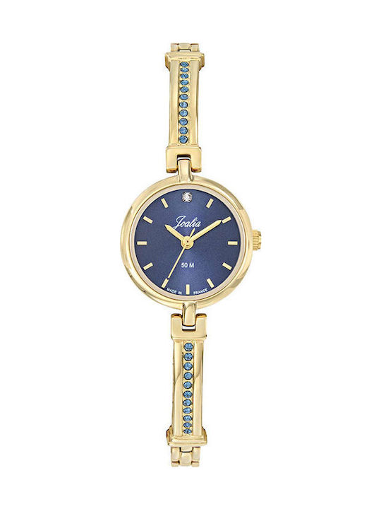 Certus Joalia Crystals Women's Watch with Gold Metal Bracelet