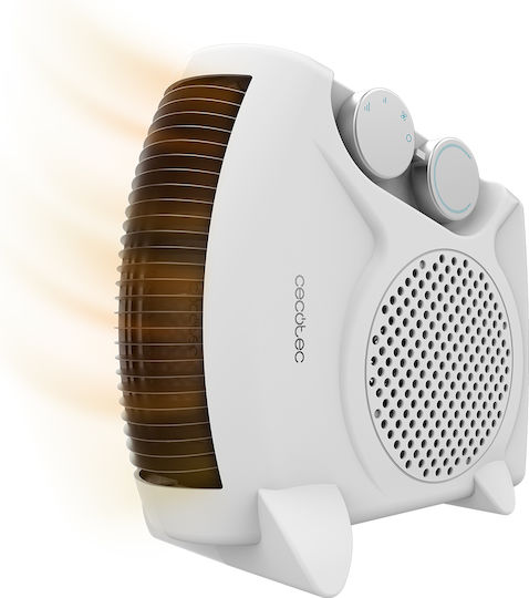Cecotec Fan Heater Room Floor Alb 2000W