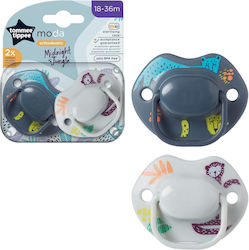 Tommee Tippee Moda Ортодонтски Биберони Силикон за 2+ месеци 2бр