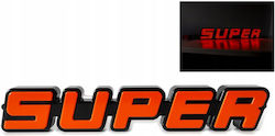 Neonschild Super Orange 24v