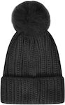 Celestino Beanie Beanie Knitted in Black color