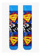 Dc Βαμβακερή Κάλτσα Σχέδια Superman Μπλε