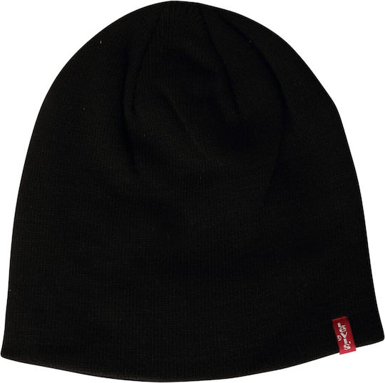 Beanie Beanie Knitted in Black color