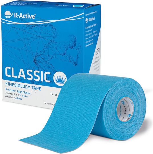K-Active Tape Classic Ταινία Κινησιοθεραπείας 7.5cm x 5m