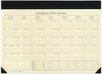 Ekdosis Daily Planner 2025 Black 35x50cm