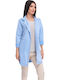Damen Light Blue Mantel