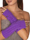 Unisex Woolen Gloves Purple