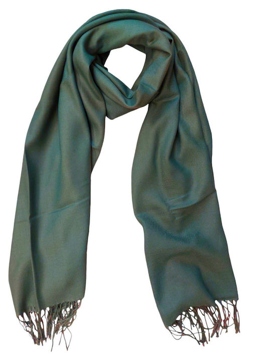 Women's Silk Scarf Green