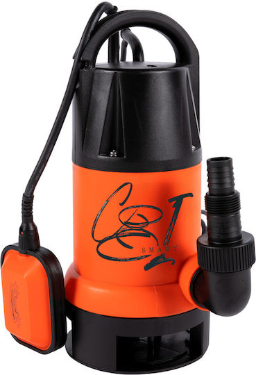Plastic Pump Dirty Water Power 750w/1 Hp Max Flow Rate 13 M³/hour Max Height 7.5 M
