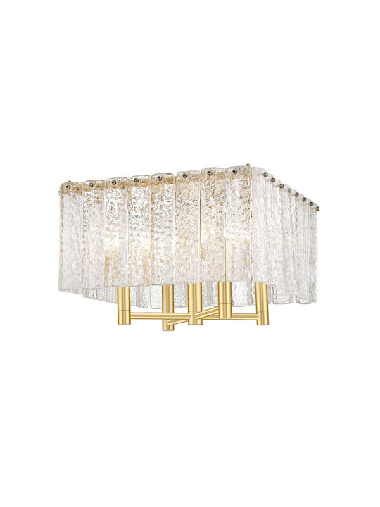 Zuma Line Candelabru 4xG9 cu Cristale Auriu 003064-020099
