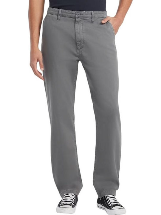Guess Pantaloni Chino cu Croială Normală Grey