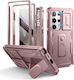 Dexnor 360 Full Cover Ροζ (Galaxy S24 Ultra)