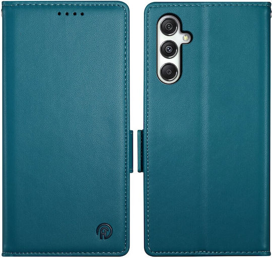 Dierfeng Book Δερματίνης / Σιλικόνης / Πλαστικό Μπλε (Samsung Galaxy M35 5G, DIERFENG)