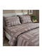 Charalambidis Textiles Duvet Cover Single 160x240 Tetris Coffee
