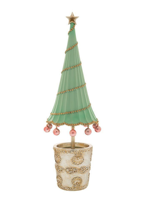 Christmas Decorative Plastic Tree 35.2cm Green Tree Base
