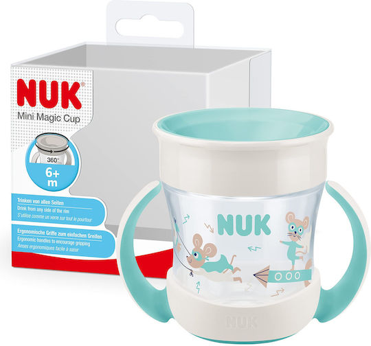 Mapa Kleinkinderbecher aus Plastik Türkis 160ml für 6m+m+