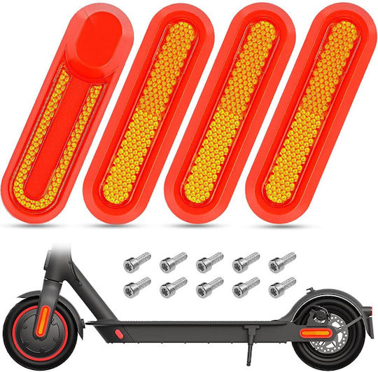 Xiaomi M365 Reflektor für Elektro-Roller Xiaomi in Rot Farbe
