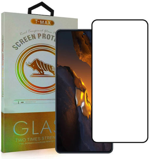T-Max 3D 0.2mm Full Glue Full Face Tempered Glass Black (Xiaomi 13 Pro)