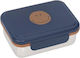 Laessig Little Gang Smile Stainless Steel Kids Food Container Gray