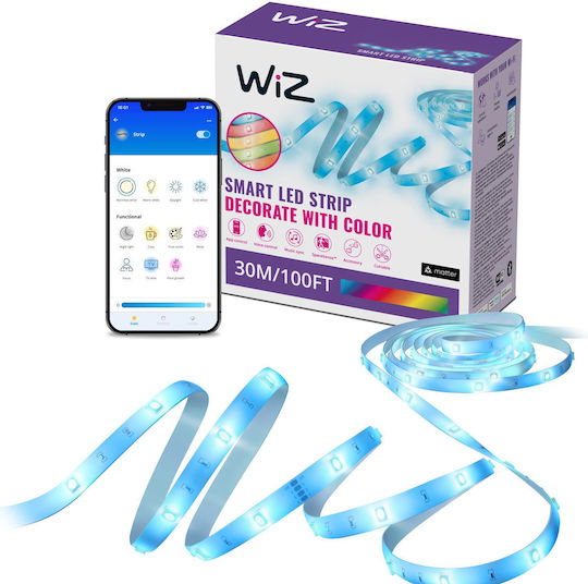 WiZ Smart Ταινία LED Wi-Fi RGB Φως 30m