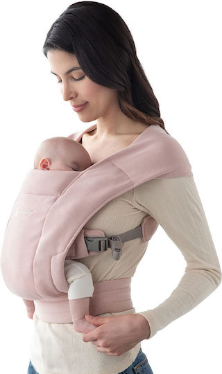 Ergobaby Clasic Sling Embrace Roz cu Greutate Maximă 11.3kg