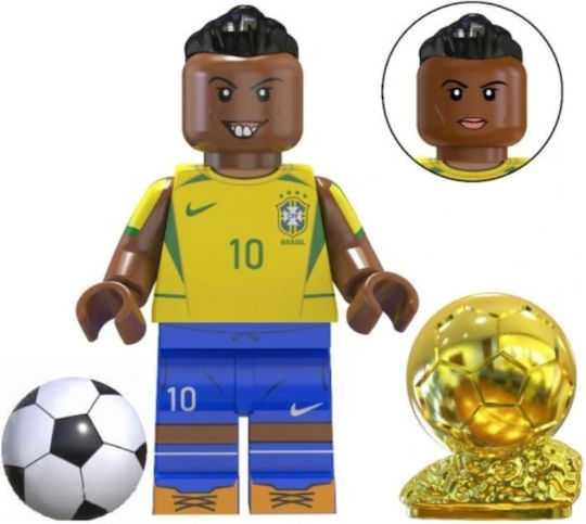 Kopf-Toy Football Ronaldinho Brazil Action Figure 4.5cm