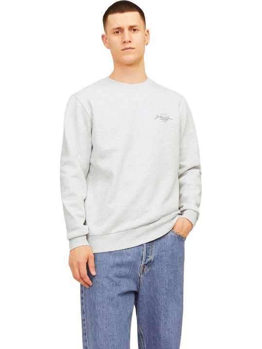Jack & Jones Hanorac White Melange Grey