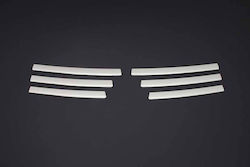 Set 6 Stainless Steel Ornaments Front Grille Renault Trafic 2010-2014