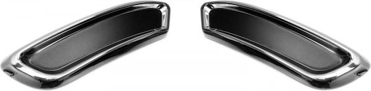 Stainless Steel Exhaust Ornaments Compatible Vw Passat B8 2015-2019 Sedan