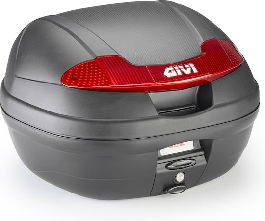 Givi Vision Monolock Μπαγκαζιέρα Μοτοσυκλέτας 34lt Μαύρη