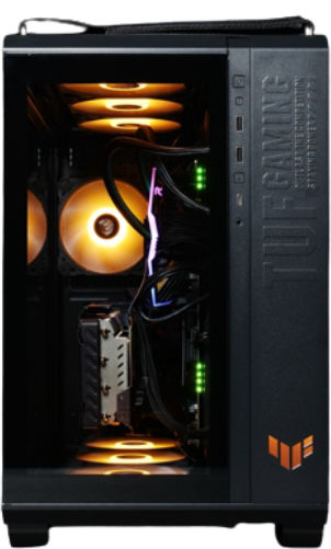 Vengeance Spider-V14 Asus Edition Gaming Desktop PC (Ryzen 5-8500G/32GB DDR5/1TB SSD/Radeon RX 7600 XT/No OS)