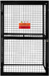Gas Bottle Collapsible Mesh Cage – 184 X 116 X 57cm