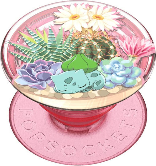 Popsockets Popgrip Expandable Base Grip A Replaceable Top Smartphones Tablets Pokémon Bulbasaur Terrarium