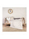 Julius Zöllner Baby Bettbezug Set mit Kissenbezug Beige 100x135cm.