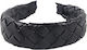 Donegal Hair Headbands Braided Black