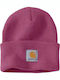 Beanie Unisex Beanie Gestrickt in Lila Farbe
