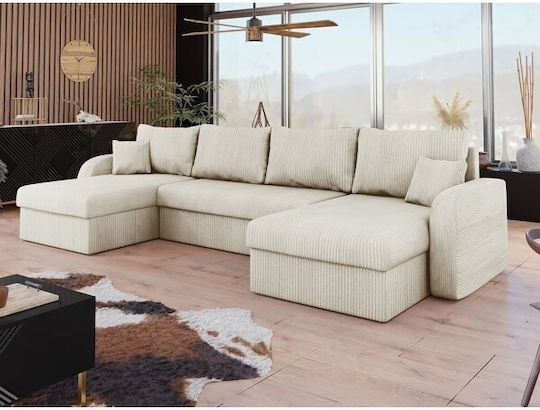 Comfivo 233 Γωνιακός Καναπές Κρεβάτι Βελούδινος 304x140x80εκ. Comfivo 233 Γωνιακός Καναπές Κρεβάτι Βελούδινος 304x140x80εκ.