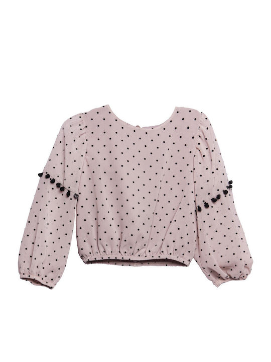 Kids' Tunic Long Sleeve Pink