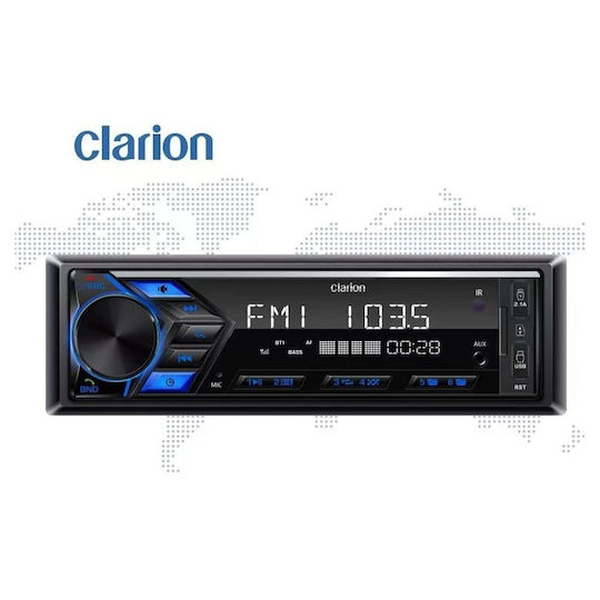 Clarion Ραδιόφωνο Αυτοκινήτου 1 DIN (Bluetooth/USB)