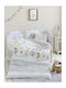 Nima Cotton Baby Quilt 100x140cm Beige, Grey