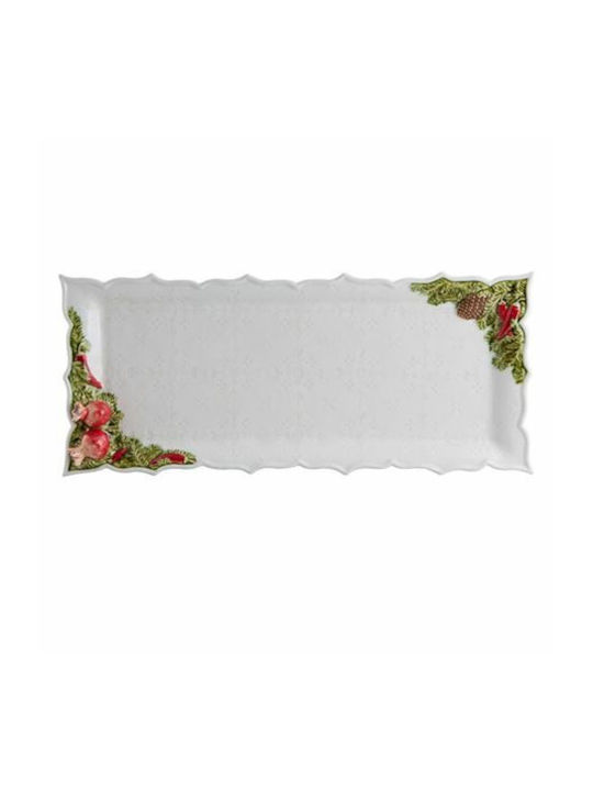 Bordallo Pinheiro Christmas Tray