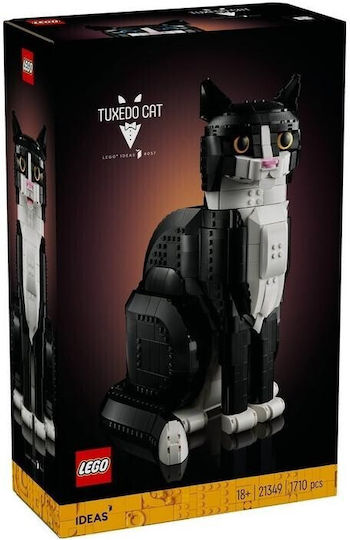 LEGO Ideas Tuxedo Cat for 18+ Years 1710 Pieces